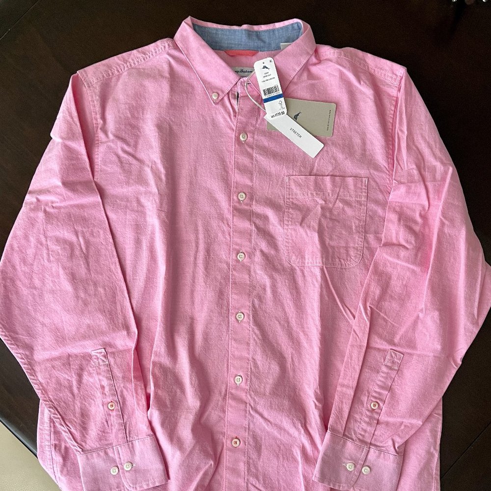 Tommy Bahama Oxford Isles Stretch Shirt Mens LS Oxford - NWT